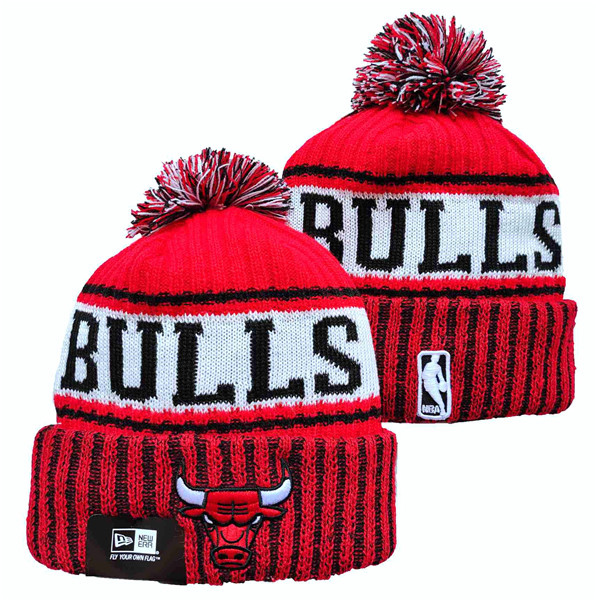 Chicago Bulls Knit Hats 042